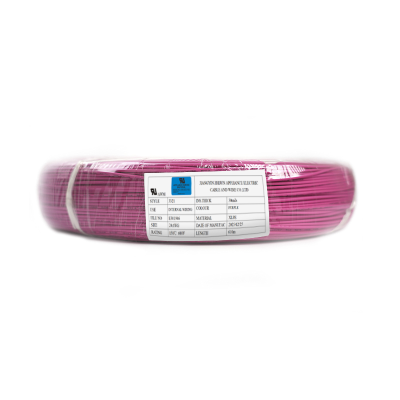 UL3321 150 درجه سانتیگراد تابش سیم اتصال بازدارنده شعله با پیوند متقاطع UL3321 150 درجه سانتیگراد تابش سیم اتصال بازدارنده شعله با پیوند متقاطع